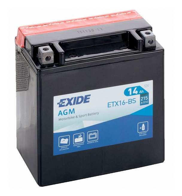 Exide AGM ETX16-BS