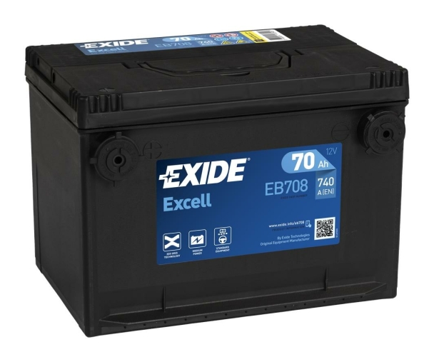 Exide Excell EB708